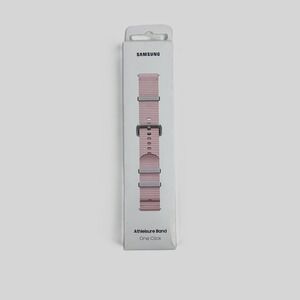 Samsung Galaxy Watch 7 Athleisure Band‎ Nylon Strap One Click S/M - Pink